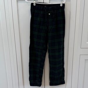 J. Crew Women’s Black Watch Flannel Plaid PJ Pants
